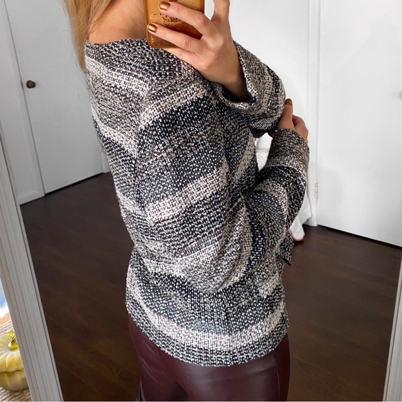 🖤 GERRY WEBER BLACK GREY TWEED WOOL BLEND JACKET! - Picture 4 of 14